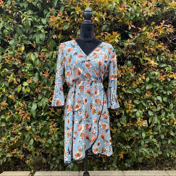 Jane & Hudson // Floral Mini Dress - Picture 2 of 5